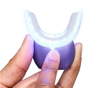 GMLSmile Ultra-Sensibilità delicata-Kit gratuito per sbiancamento dei denti con 20 luci LED wireless- - Denti sensibili al gel, sicuro su gengive e smalto